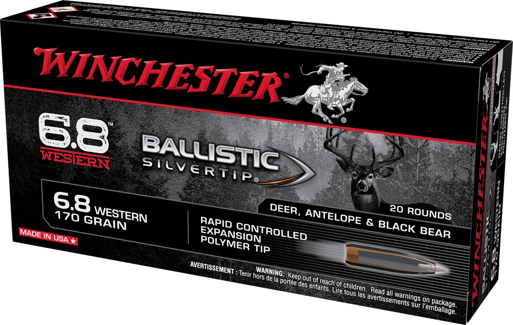 WIN 6.8WESTERN 170GR ST 20 - 556 Black Friday Promotion